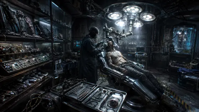 Cirujano Cibernético en Laboratorio Darkscifi